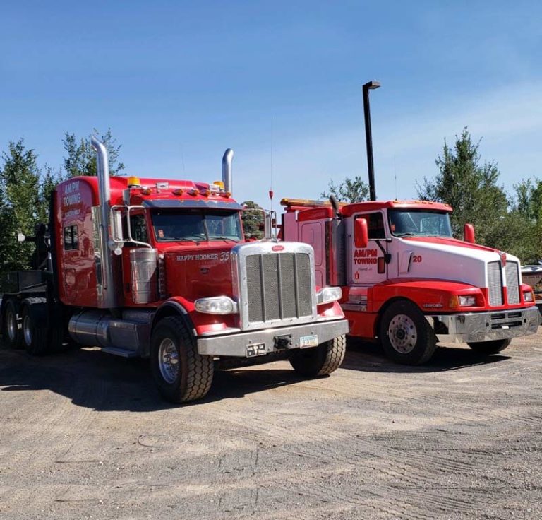 AMPMTowingFlagstaffArizonaTwoHeavyDutyTowTrucks AM/PM Towing