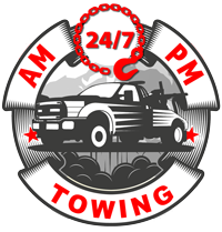 AM/PM Towing Logo